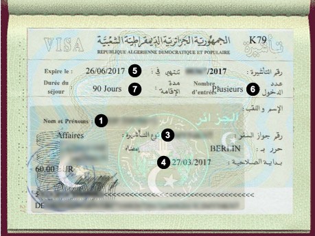 Visa algeria indonesia